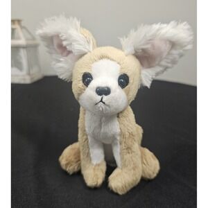 Wildlife Artists Fennec Fox Plush Stuffed‎ Animal Tan White 8"